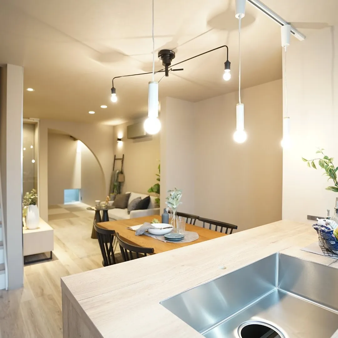 狭小地でも叶えられたオシャレな空間