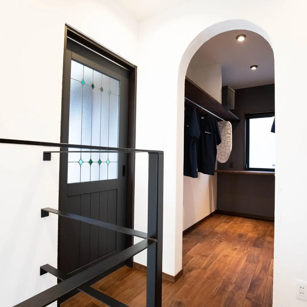 手の届く所は全て自然素材のお家