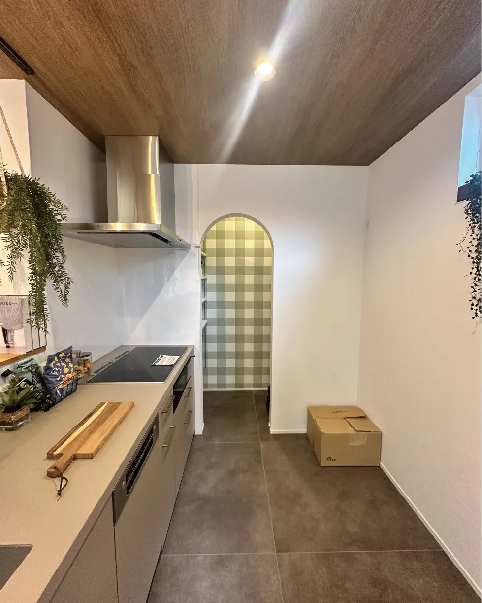 水回りは丈夫なフロアタイルで🤗