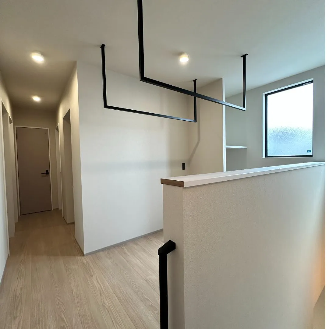 光が通るランドリースペース