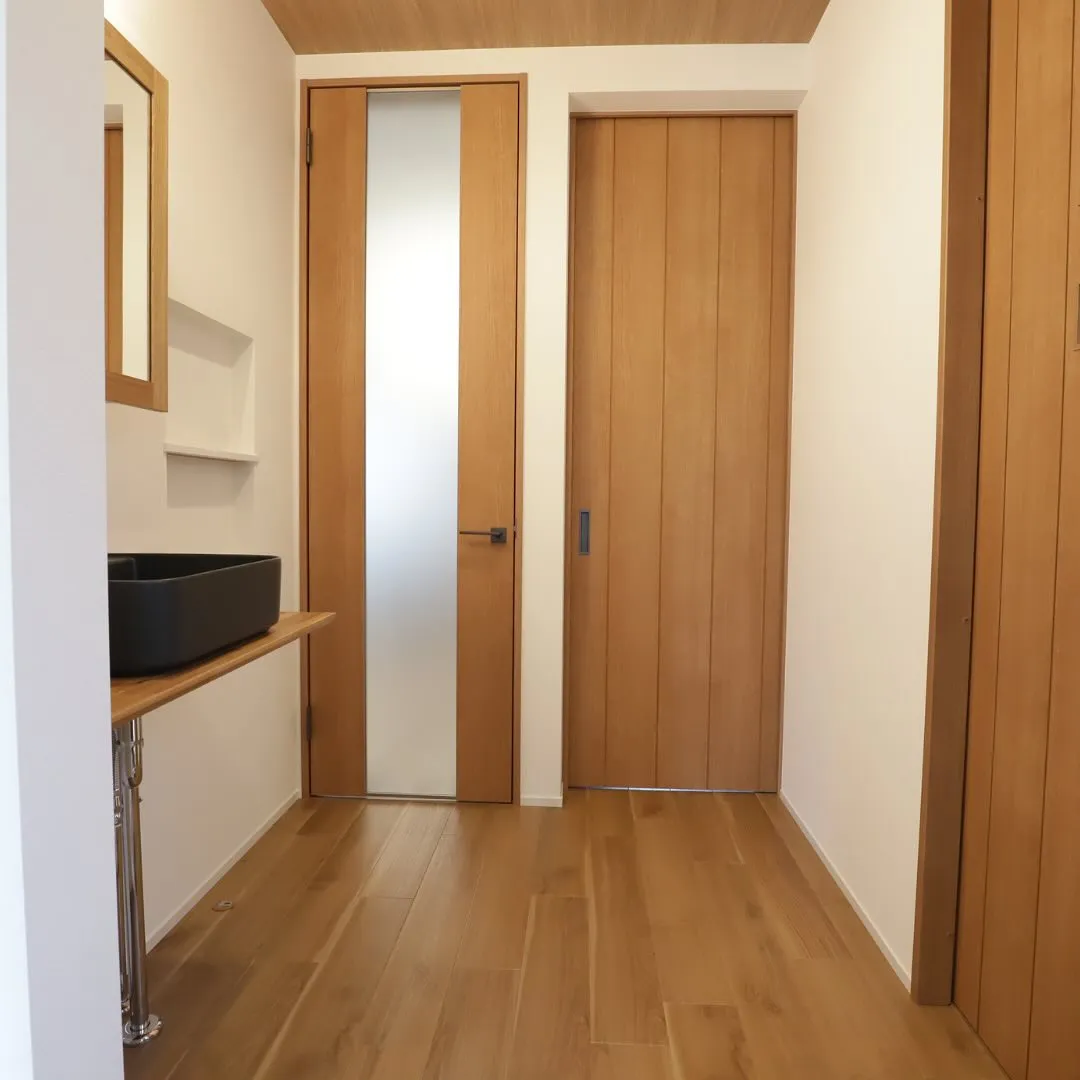 室内建具でお部屋の中の雰囲気が変わります。