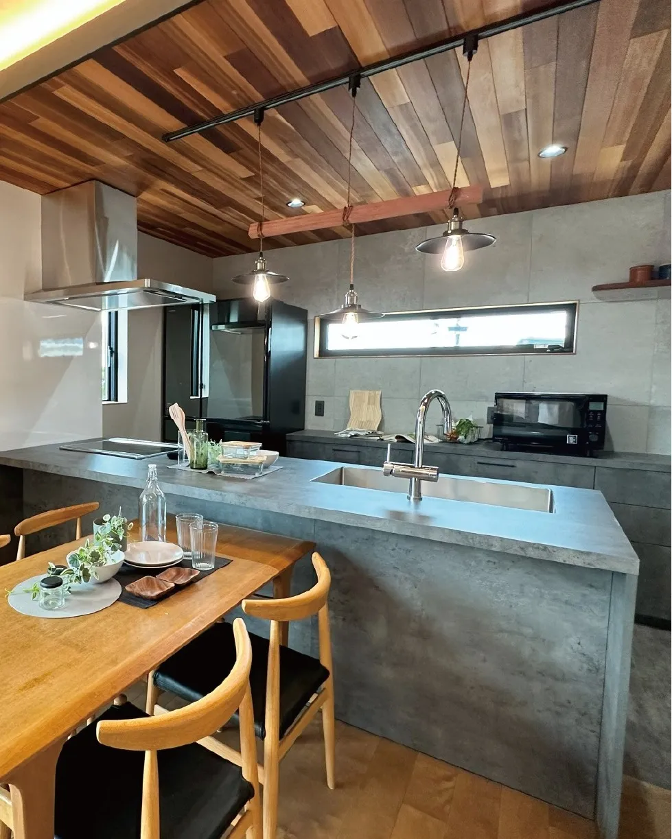 グラフテクトのかっこいいキッチンを標準で採用できます！