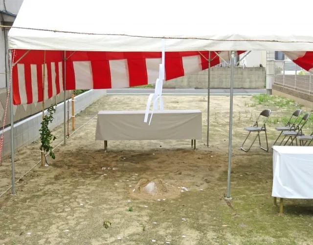 注文住宅の地鎮祭流れ